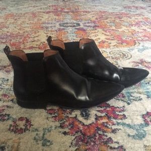 Madewell short Chelsea booties